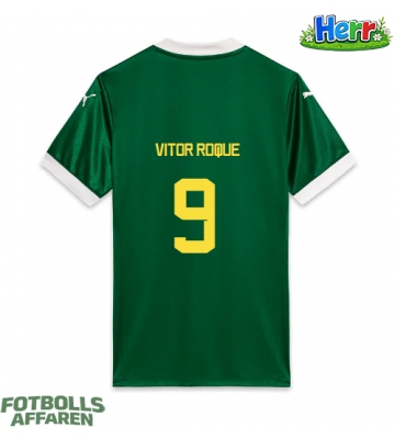 Palmeiras Vitor Roque #9 Hemmatröja 2025-26 Kortärmad